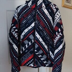 Tommy Hilfiger Kids Puffer Jacket - Navy, Red, White